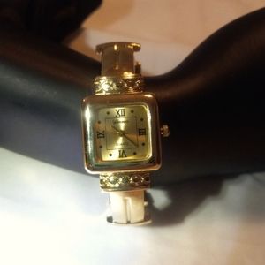 Geneva platinum 5212 cuff watch